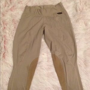 Gently used Tan horseback riding pants